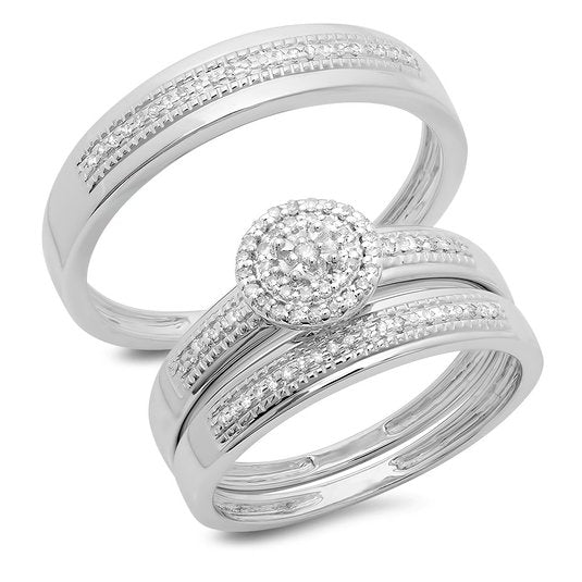 Cluster Wedding Set - 24GG32