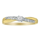 GOLD/DIAMOND ENGAGEMENT RING