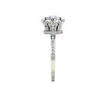 1.62ct Round Diamond Gold Engagement Ring - 27GG02