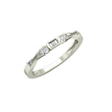 0.07ct Round Diamond Gold Engagement Ring - 27GG03