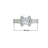 1.25ct Round Diamond Gold Engagement Ring - 27GG04