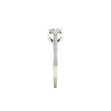 0.7ct Round Diamond Gold Engagement Ring - 27GG09