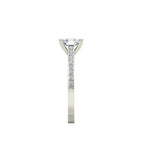 0.75ct Round Diamond Gold Engagement Ring - 27GG10