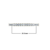 0.21ct Round Diamond Gold Wedding Band - 27GG11