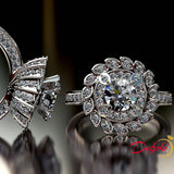 1.77ct Round Diamond Gold Engagement Ring - 27GG12
