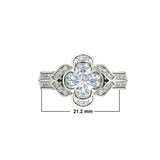 1.19ct Round Diamond Gold Engagement Ring - 27GG15