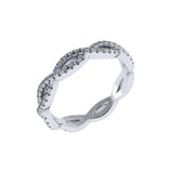 0.48ct Brilliant Diamond Infinity Wedding Band - 27GG16