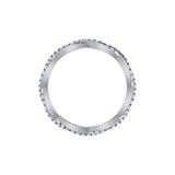 0.48ct Brilliant Diamond Infinity Wedding Band - 27GG16