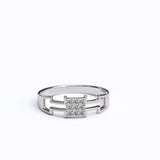 0.1ct Brilliant Cut Diamond Gold Engagement Ring - 27GG21