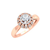 1.49ct Brilliant Cut Rose Gold Engagement Ring - 27GG28