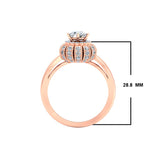 1.49ct Brilliant Cut Rose Gold Engagement Ring - 27GG28