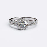 0.69ct Brilliant Cut Diamond Gold Engagement Ring - 27GG34