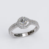 0.69ct Brilliant Cut Diamond Gold Engagement Ring - 27GG34