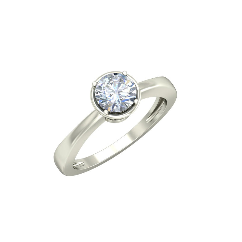 0.89ct Brilliant Cut Gold Engagement Ring - 27GG49