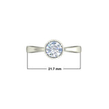0.89ct Brilliant Cut Gold Engagement Ring - 27GG49