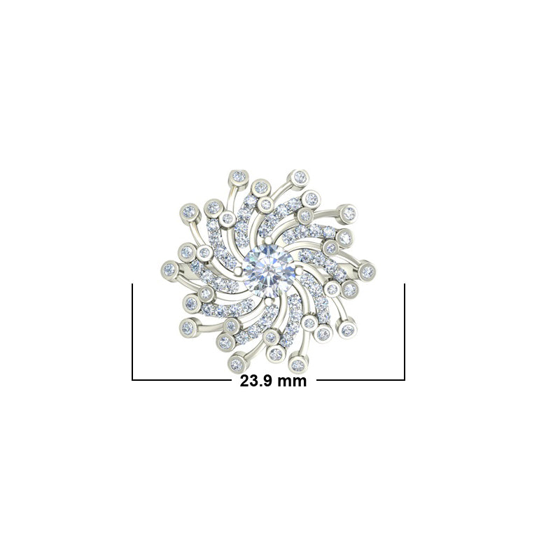 1.45ct Brilliant Cut Gold Fashion Engagement Ring - 27GG50