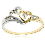 GOLD/DIAMOND ENGAGEMENT RING