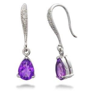 Amethyst Dangle Earrings