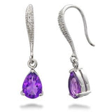 Amethyst Dangle Earrings