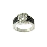 STERLING SILVER ENGAGEMENT RING