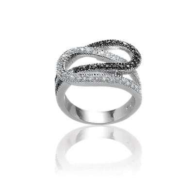 STERLING SILVER ENGAGEMENT RING