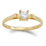 GOLD ENGAGEMENT RING