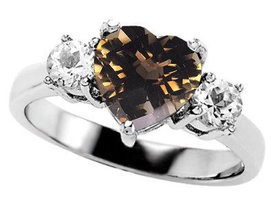 STERLING SILVER ENGAGEMENT RING