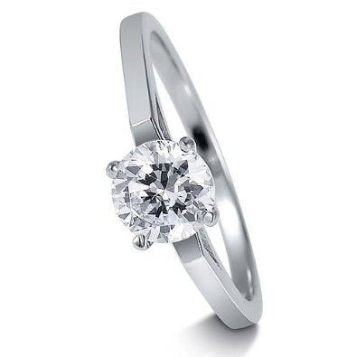 STERLING SILVER ENGAGEMENT RING