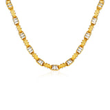 Two-Bar Mariner Link Necklace in 14k Two-Tone Goldrx08102-22-rx08102-22