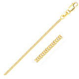 14k Yellow Gold Foxtail 1.0mm Chain-rx66060-16