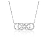 Double Infinity Diamond Pendant in 14k White Gold-rx63082-18