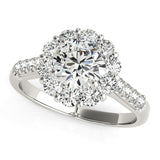 14k White Gold Round Diamond Halo Engagement Ring (2 1/2 cttw)-rxd96445y28bt