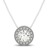 Diamond Halo with Center Bezel in 14k White Gold (5/8 cttw)-rx79847-18