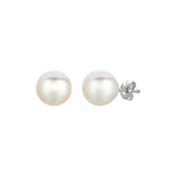 Freshwater Pearl Earrings in Sterling Silver-rx2292
