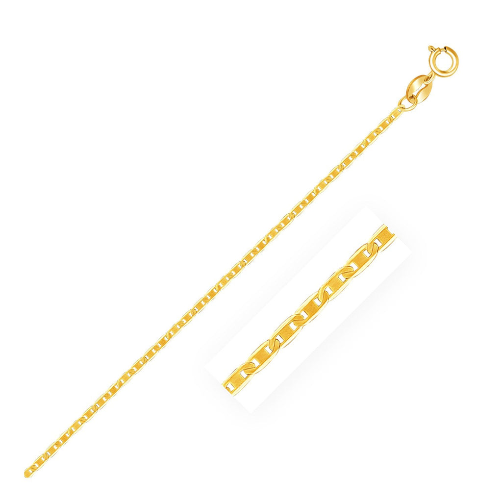 10k Yellow Gold Mariner Link Chain 1.2mm-rx37944-20