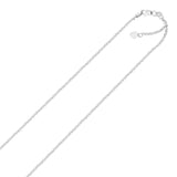 Sterling Silver 1.5mm Adjustable Sparkle Chain-rx77773-22