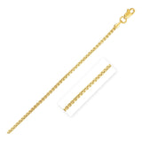 14k Yellow Gold Round Box Chain 1.35 mm-rx76406-16