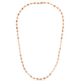 14k Rose Gold Necklace with Polished Circlesrx86553-18-rx86553-18