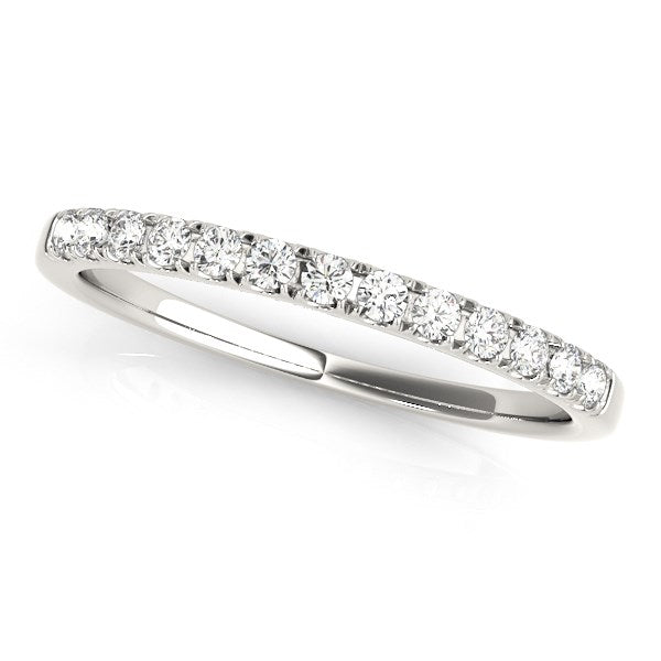 14k White Gold Timeless Diamond Wedding Ring (1/5 cttw)-rxd32800y28bt