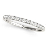 14k White Gold Timeless Diamond Wedding Ring (1/5 cttw)-rxd32800y28bt