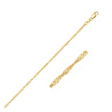 14k Yellow Gold Singapore Chain 1.5mm-rx60485-20