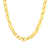 14k Yellow Gold Polished Miami Cuban Chain Necklace-rx39267-20