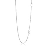 14k White Gold Adjustable Cable Chain 1.5mm-rx18992-18