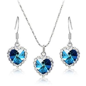 Titanic Necklace and Earrings